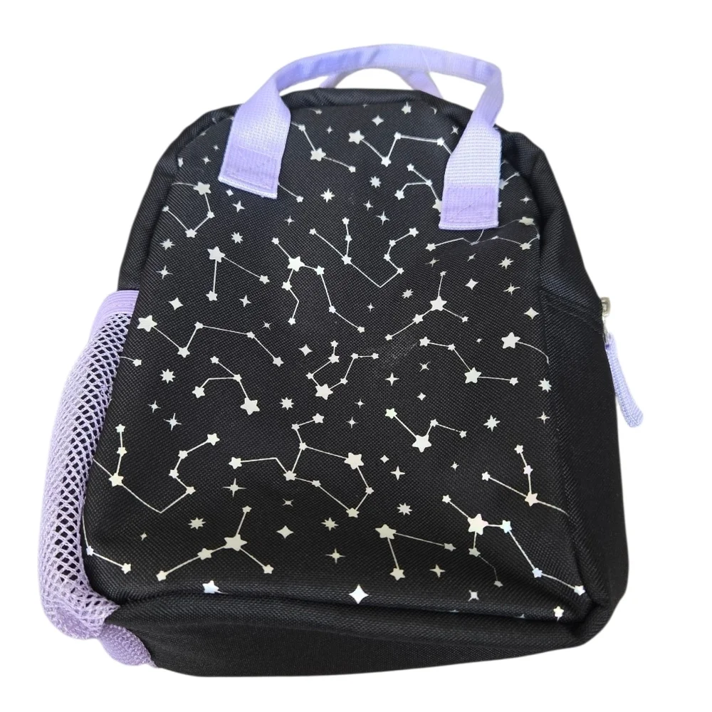 Yoobi Kids Constellation Lunch Box- Black and Purple